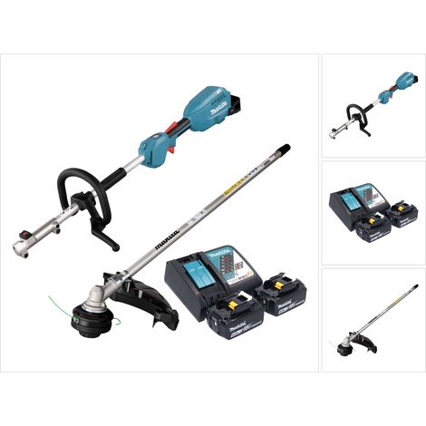 Makita DUX 18 RG2X1 Outil multifonction sans fil 18 V Brushless + 2x batterie 6,0 Ah + kit chargeur