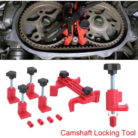 Kit d'outils de calage moteur universel pour arbre à cames double, pignon d'arbre à cames et blocage de pignon (1/5)