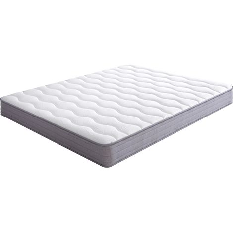 MEUBLIV Colchón 160x200 cm blanco – muelles ergonómicos, sin colchón (1/5)