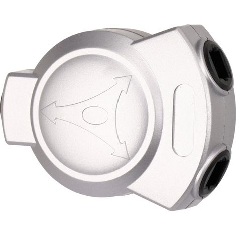 Hicon POF-810 Toslink Audio Y-Adapter [1x Toslink-Buchse (ODT) - 2x Toslink-Buchse (ODT)] 0.00 m Sil (1/2)
