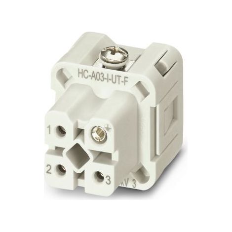 Embout de connecteur Phoenix Contact, 3 contacts , 24A, Femelle ( Prix pour 1 )