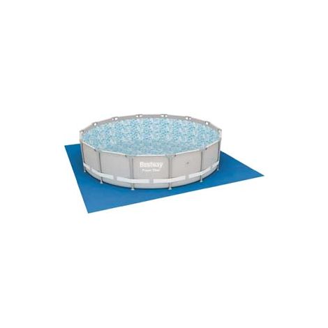 TAPPETO DI SOTTOFONDO QUADRO PER PISCINE STEEL FRAME  cm.488x488, Kg.1,55 (art.58003)    BESTWAY