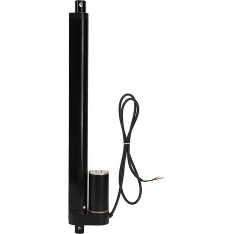 Vérin électrique linéaire 300mm course 1000N 12V pour équipement industriel et machines (1/5)
