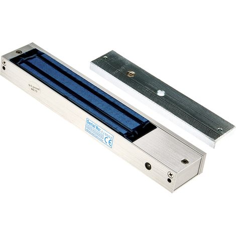 Aimant de porte pour contrôle d'accès RS PRO 12 V dc, 24 V dc, 600lb Simple porte ( Prix pour 1 )