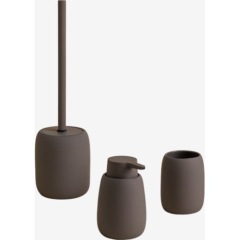 SKLUM Aberden Badezimmerset Grau Taupe