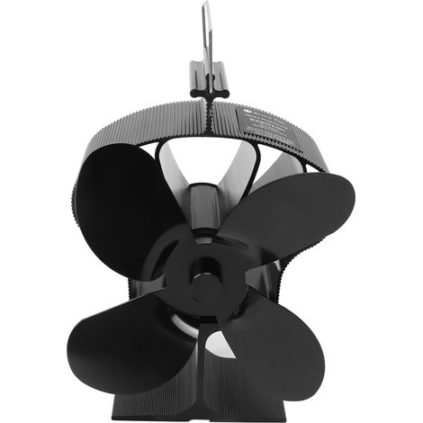4-flügeliger Backofenlüfter mit Hitzebeständigkeit, Selbststartfunktion, schwarz, Durchmesser 152 mm, LT381, Kronendesign (1/5)