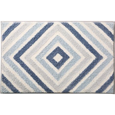 Tapis de porte de salle de bain simples, tapis absorbants, tapis de salle de bain antidérapants, tapis de porte de chambre à coucher (1/5)