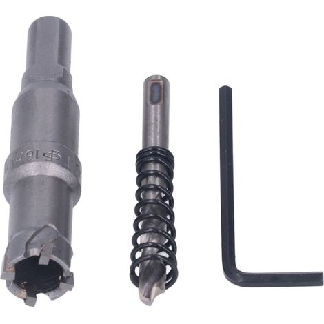 Tungsten en Carbure de Dents de Dents de Troupe de Trous du Bit d'ouvreur de qualité Industrielle TCT TCT Métal épais 18 Mm (16 mm) (1/5)