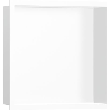 hansgrohe XtraStoris Individual Niche murale blanc mat avec cadre (1/5)