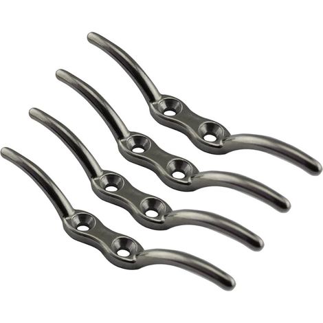 Taquet de Corde en Acier Inoxydable 316, 2 pièces, 112mm 151mm, Poli Miroir, amarrage de Bateau de Yacht(6inch(151mm)) (1/5)