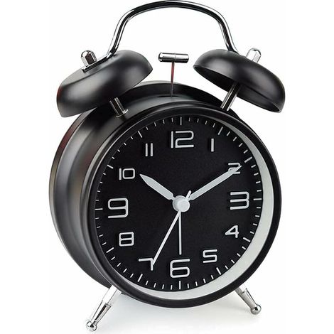 Analog alarm clock Dual ring alarm clock for heavy sleepers