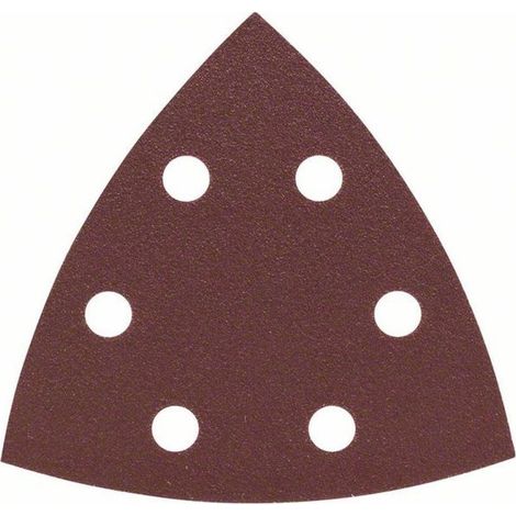 Bosch 25-teiliges Schleifblatt-Set für Deltaschleifer, Körnung 120 K = 120