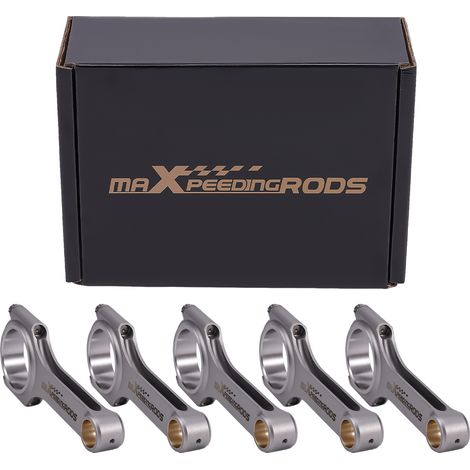 H faisceau 4340 EN24 Bielles Connecting Rods pour Fiat 2.0 coupé 5 cyl 20V Turbo (1/5)