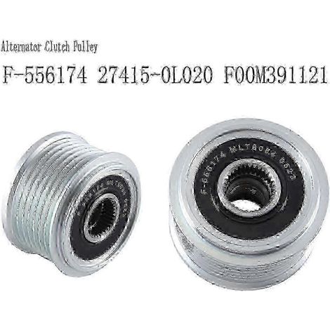 2 poulies d'embrayage d'alternateur pour Transit 2.2 Guard 2.4 2.5 3.0 2GD-FTV F-556174 27415-0L020 F00M391121 (1/5)