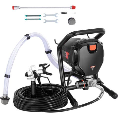 [JAMAIS UTILISÉ] Mophorn Spruzzatore Airless per Vernice con Supporto, Spruzzatore Airless Elettrico ad Alta Efficienza da 750 W 3000 PSI, Effetto Verniciatura, per Mobili e Recinzioni Interni ed Este