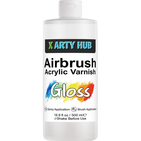 Vernis Peinture Acrylique Haute Brillance 500 ml (1/5)