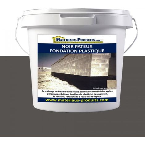 Noir pâteux fondation plastique - 17 Kg Gris - MATPRO (1/4)