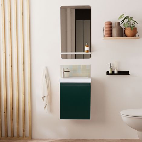 Mobile lavabo LISA + mensola a specchio
