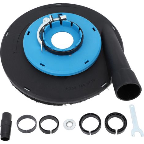 Capot de protection contre la poussière pour meuleuse d'angle 9 pouces (230 mm) - Bleu et noir B 230L (1/5)