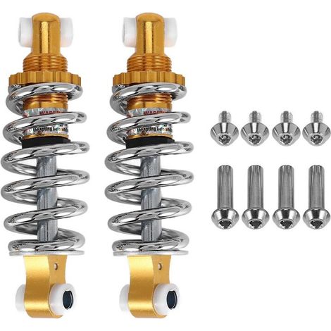 Ammortizzatore posteriore per moto, scooter elettrico, bicicletta, bici elettrica, molla ammortizzatrice posteriore