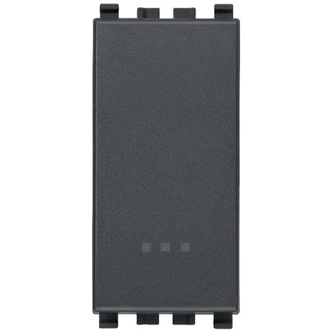 Deviatore 1P 16AX grigio Vimar Eikon 20005 (1/2)