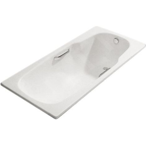 Jika Praga - Baignoire 1800x800 mm, avec poignées, blanc H2343840000001 (1/2)