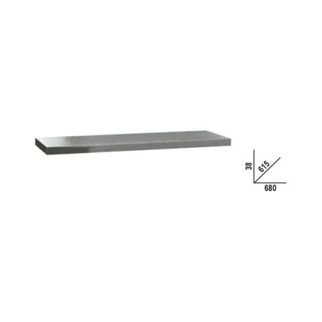 Beta C45PRO 2.0 PXE/1-0,7MT Piano di lavoro rivestito acciaio Inox 68x61,5 cm