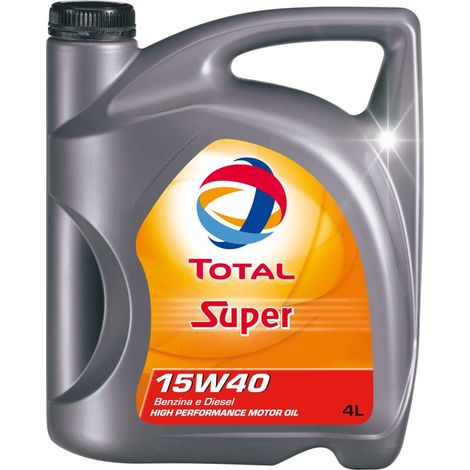 Lubrificante Total Super 15W40 4L (1/6)