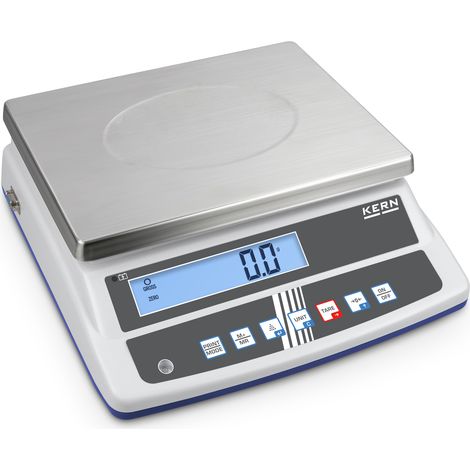 Kern Tischwaage FCD 6K-3, Wägebereich 6000 g, Ablesbarkeit 0,2 g