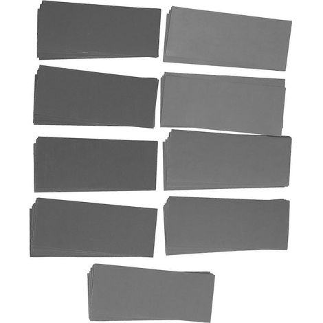 90-teiliges Schleifpapier-Set für Trocken- und Nassschleifen, Körnung 400/600/800/1000/1200/1500/2000/2500/3000