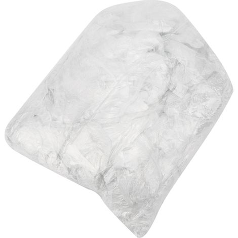 100pcs Housse Volant Plastique Jetable Élastique Anti-Poussière Imperméable Universel Auto Protection (1/5)