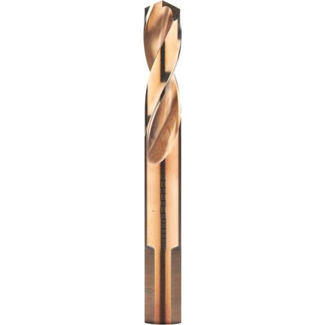 Foret Hélicoïdal HSS Co Extra Court Q. 3 Méplats DIN 1897 PZ - Inox 130° D. 3.3 x Lt. 49 x Lu. 18 x Q. 3.3 mm x Z2 - Diamwood