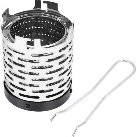 Camping Chauffage Portable Mini extérieur Pliant en métal Chauffage cuisinière à gaz Couverture Camping randonnée Accessoire