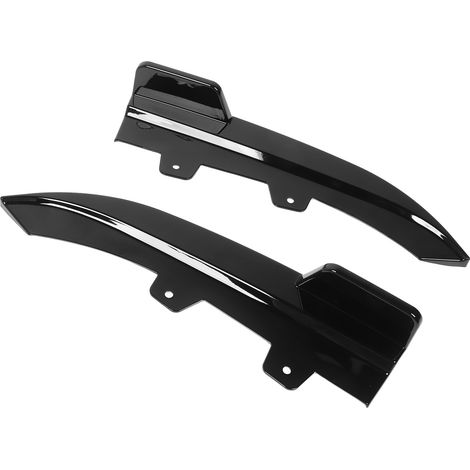 Pare-chocs Arrière Diffuseur Latéral Lèvre Noir Brillant Prolongateur Bas de Caisse Spoiler Kit Carrosserie pour Série 4 G22 G23 M Sport (1/5)