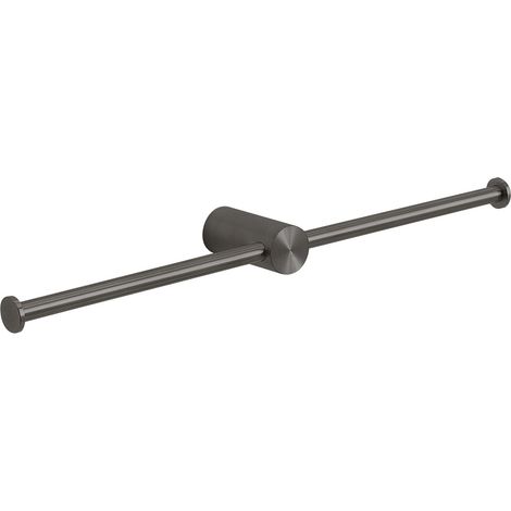 GEDY AN240281000 ANDE Portarrollo doble gun metal - ref: AN240281000 (1/2)