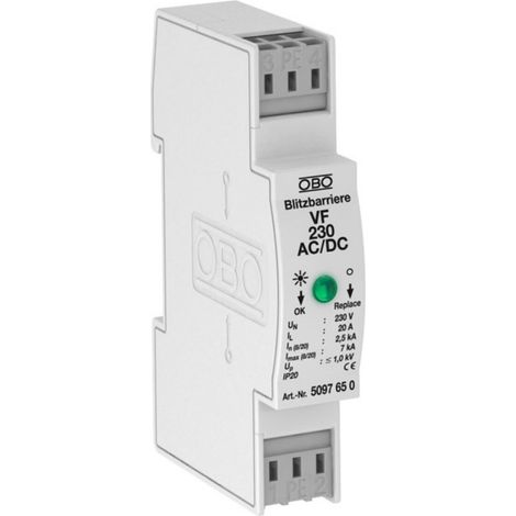 OBO Bettermann Vertr Blitzbarriere 230V AC VF230-AC/DC (1/3)