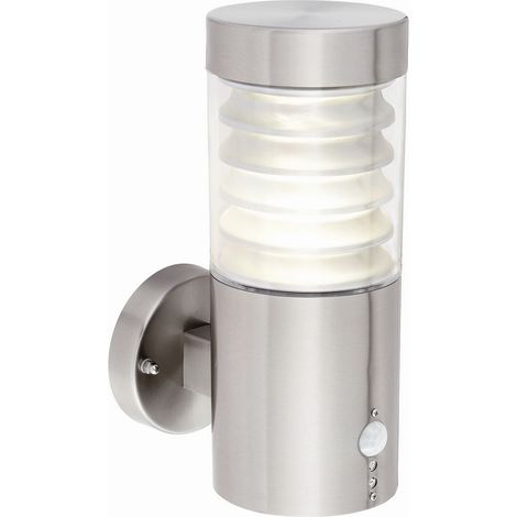 Applique extérieure tube LED 11,5W PIR inox Endon Equinox (1/5)