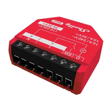 Shelly 1PM Gen3 - Interruttore Smart 16A Monitoraggio