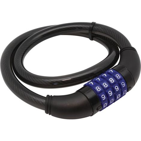 Candado de combinación para bicicleta - ø 12 mm