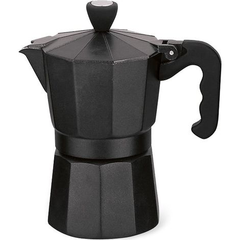 Kawiarka aluminiowa (3 filiżanki 150 ml) MR-1666-3-BLACK MAESTRO (1/5)