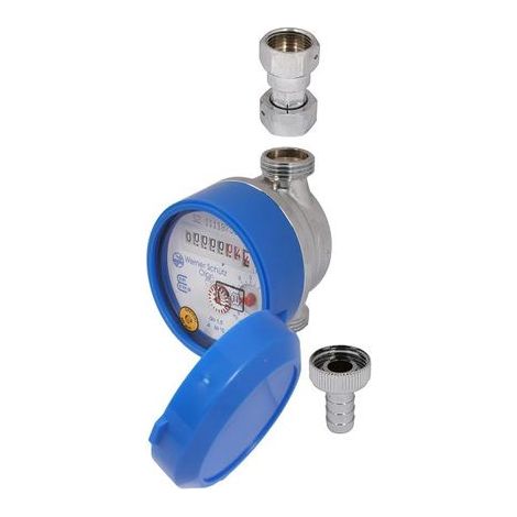 Zähler p. Ventilspender und k qn 1,5m3/h - g 3/4’’’ - 80 mm