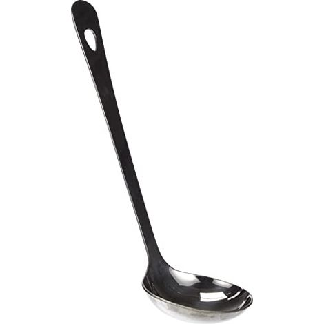 Mestolo da zuppa in acciaio inox lungo 30 cm (1/4)