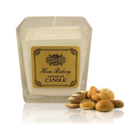 Bougie en pot de soja - Boulangerie maison- Vendu par 1 (1/4)