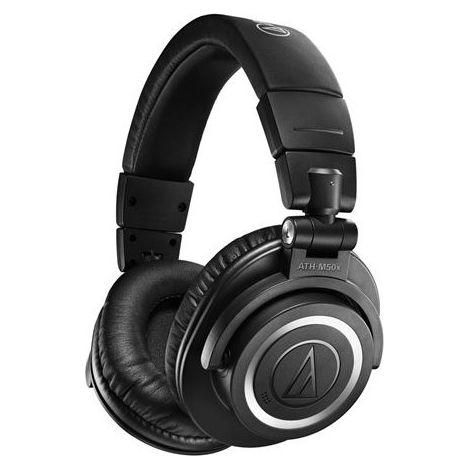 Audio-Technica ATH-M50XBT2 écouteur/casque Écouteurs Sans fil Arceau Musique Bluetooth Noir (1/3)