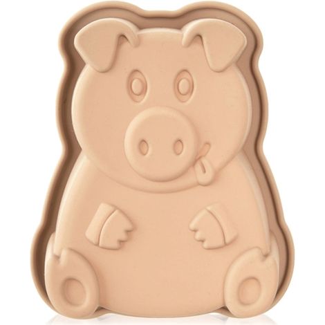 Silicone pig shaped baking mold 18x145x45 cm 235492095 (1/5)