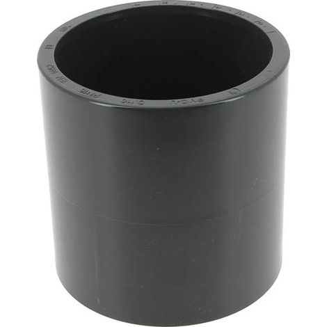 Manchon PVC pression femelle-femelle Ø110 (1/2)
