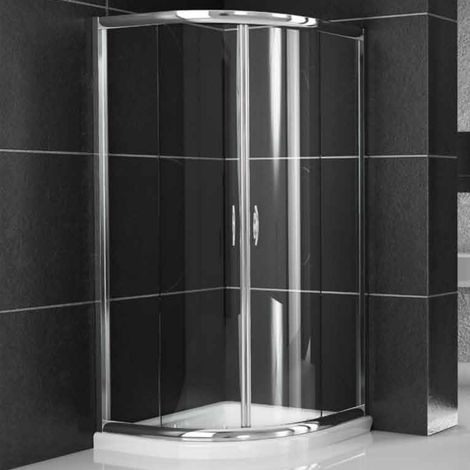 Ogomondo box doccia semicircolare circle due ante scorrevoli cristallo temprato varie misure misure 78-80xh190 cm trasparente - confezione 1 (1/5)