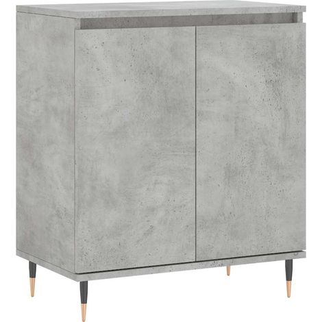 Maison Exclusive - Credenza Grigio Cemento 60x35x70 cm in Legno Multistrato