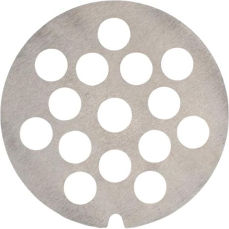 Grille Plaque pour Hachoir à Viande N° 10 (Diamètre des Trous: 10 mm)