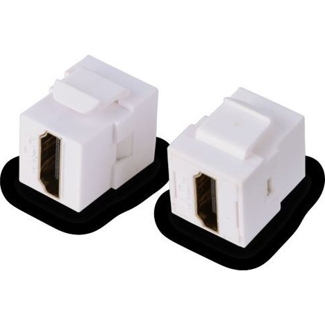 Modulo HDMI Keystone, bianco